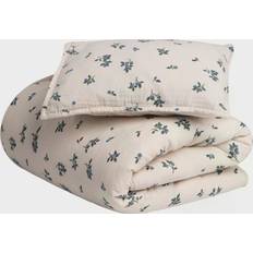 Garbo and friends blueberry Garbo&Friends & Blueberry Muslin Sengesæt 70x100 + 40x45 Muslin
