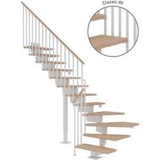 Dolle Dubai Kvartsvingstrappe Classic IIII 221-273 cm