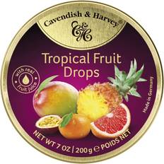 Mangoer Chokolade Cavendish & Harvey C&H Tropical Frugt Drops 200 198g