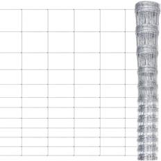 Staal Hekken vidaXL Hek Gegalvaniseerd Staal Zilverkleurig 50x1.6 m