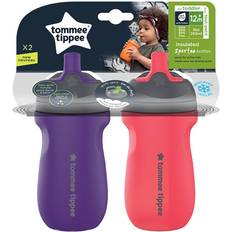 Tommee Tippee Drikkedunk Purple & Pink 2 stk