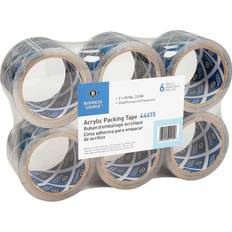 Packaging Tapes & Box Strapping Business Source Business Source Heavy-dty Clear Acrylic Packaging Tape