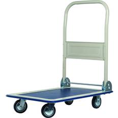 Edm Chariot Métallique Pliable Avec Roues Max. 150kg 82 x 48 x 73 cm