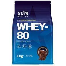 Star nutrition whey 80 Star Nutrition Whey 80 1kg Strawberry