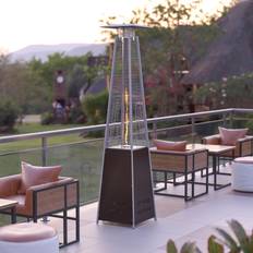 Flash Furniture Sol Patio Heating-Bronze Pyramid