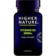 Higher Nature Vitamin D3 2000iu Vegicaps