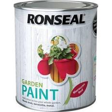 Paint Ronseal 38269 Garden Paint Moroccan Wood Paint Red 0.75L