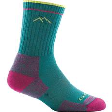 Turquoise - Women Clothing Darn Tough Women Hiker Micro Crew Cushion Socks - Teal