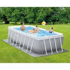 Intex rektangulär pool Intex Pool set Prism Frame rektangulär 400x200x122 cm