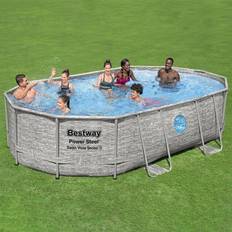 Bestway power steel pool 488x305x107cm Bestway Poolset Power Steel set 488x305x107 cm