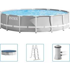 Intex prism Intex Prism Frame Premium poolsæt 427x107 cm