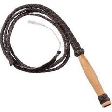 Tough-1 Swivel Handle Hand Braided Bull Whip 8 8