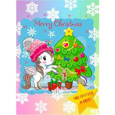 Choklad adventskalender Unicorn Choklad Adventskalender Spratteltomte 75g