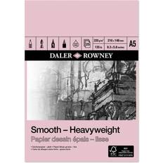 Pink Paper Daler Rowney Sketchbook A5 220g 21x14.8xm 25 sheets