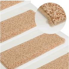 Carpets & Rugs vidaXL 15x Carpet Stair Treads Gold