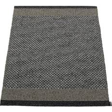 Pappelina Edit Tapis 60 x 85 cm Black / Charcoal / Granit Metallic Noir, Gris