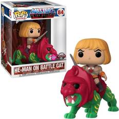 Funko pop flocked Funko He-Man op Battlecat Flocked Amerikaanse exclusieve pop! Rijden