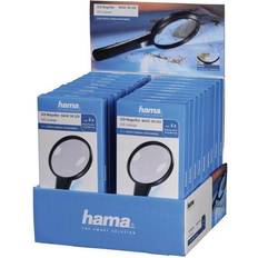 Hama Basic 90 LED lente de aumento y lupa 4x Negro