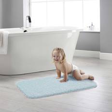 Blue Bath Mats Kaleidoscope Bath Buddy Easy Care Blue