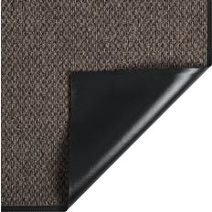 Solid Colour Entrance Mats vidaXL Doormat Decorative Barrier Welcome Front Beige cm