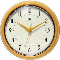 Wall Clocks Infinity Instruments Round Retro Kitchen Clock Wall Clock