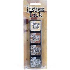 Ranger Distress Ink Mini Pude Sæt 1"x1" Sæt 3