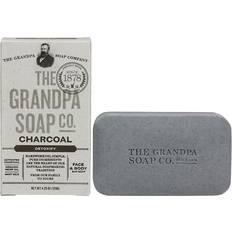 Activated Charcoal Bar Soaps The Grandpa Soap Co. Face & Body Bar Charcoal 4.25