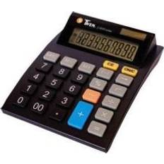 Calculators TA Twen J 1010 Desk calculator Black Display (digits) 10 solar-powered, battery-powered (W x H x D) 112 x 40 x 141 mm