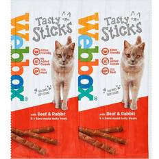 Webbox Cats Delight 6 Tasty Sticks Beef