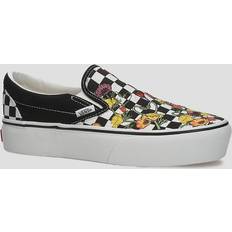 Vans platform slip Vans Classic Platform Slip-Ons poppy checkrboard blk/mlt