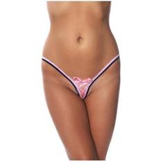 Rimba Black And Pink Ribbon GString