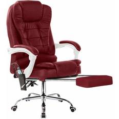 Neo Office Chair MLEG-BURGANDY Faux Leather