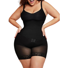 5XL Shapewear & Under Garments shapellx AirSlim 2-In-1 High-Waisted Booty Lift Shaper Shorts - Black