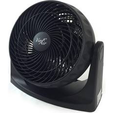 Vie Air 8 Inch High Velocity Wall Mountable Turbo Desk and Floor Fan