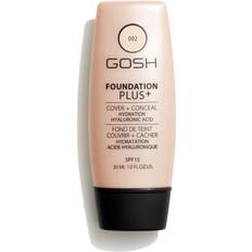 Gosh Copenhagen Copenhagen Foundation Plus Cover & Conceal SPF15 002 Ivory 30 ml