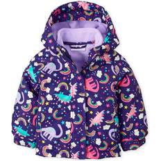 Purple - Winter Jackets The Children's Place Toddler Girls Print 3 In 1 Jacket