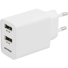 Essentials Batterier & Opladere Essentials Wall Charger 2xUSB-A 12W