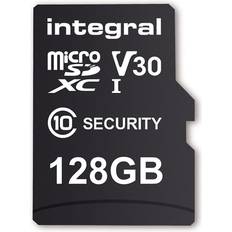 128gb sd Integral Micro SD geheugenkaart V30 128GB Security 9500505