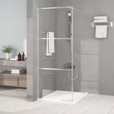 Silver Shower Wall vidaXL Walk-in Shower