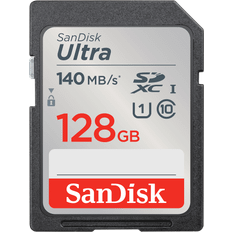 128 GB - SDXC Schede di Memoria & Chiavette USB SanDisk Ultra SDXC Class 10 UHS-I U1 A1 140MB/s 128GB