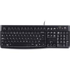 Tastiere Logitech K120 USB QWERTZ Ceco Nero Linux 2.6+ Microsoft Windows XP Vista