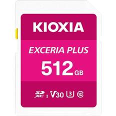 512gb sd Kioxia 512GB Exceria plus U3 V30 SD Card (SD, 512GB, U3, UHS-I) Speicherkarte, Pink