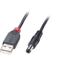 2.5mm kabel Lindy USB 2.5mm 5.5mm DC kabel