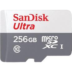 256gb sandisk ultra microsdxc SanDisk SDSQUNR-256G-GN3MN 256GB 8pin microSDXC r100MB/s C10 UHS-I Ultra microSDXC Memory Card w/out Adapter