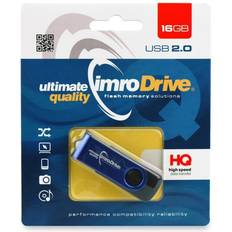 16gb flash drive Imro AXIS/16GB USB USB flash drive USB Type-A 2.0 Blue