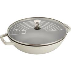 Cookware Staub Enameled Cast Iron 4.5-Qt. Perfect Pan with lid