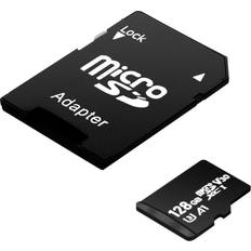 Micro sd 128 Imro Micro SD Kaart 128 GB Geheugenkaart Met Adapter 100MB/s Zwart