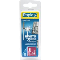 Håndværktøj Rapid Nitte Rustfristål Ø3,2x8mm Skaltang