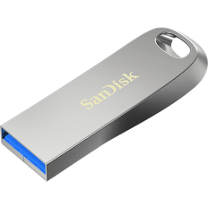 USB Flash Drives Western Digital SanDisk Ultra Luxe USB 3.1, 128GB, Silver Metal