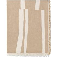 Elvang Lyme Grass Dekorativt Tæppe Beige (180x130cm)